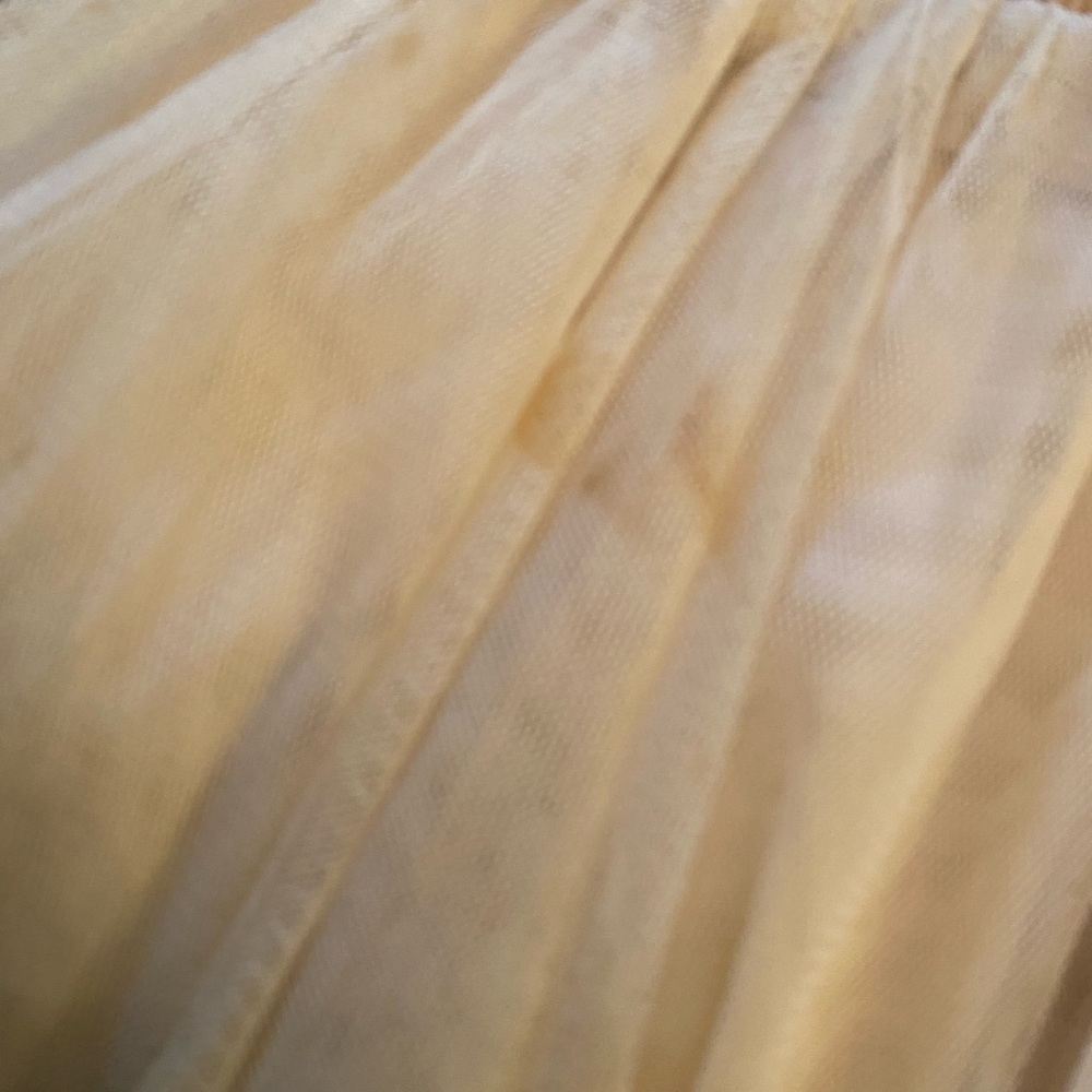 Collection B Cream and White tulle ballerina Skirt - Picture 3 of 5